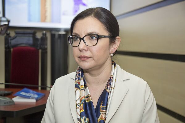 Председатель ЦИК Алина Руссу: выборы проходят в нормальном режиме. - Sputnik Молдова