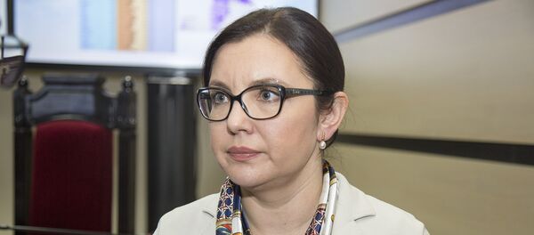 Руссу Алина председателя Центральной избирательной комиссии ЦИК - Sputnik Moldova