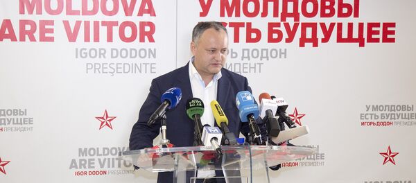 Игорь Додон - Sputnik Moldova