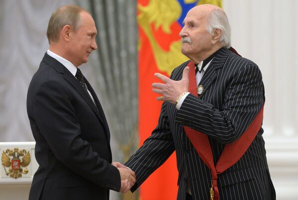 Президент РФ В.Путин вручил в Кремле государственные награды - Sputnik Молдова
