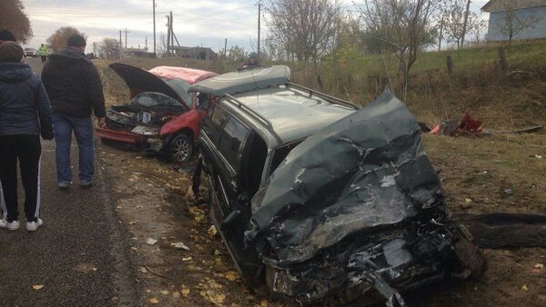 Accident rutier pe şoseaua Chişinău-Sculeni - Sputnik Moldova