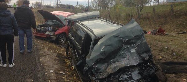 Accident rutier pe şoseaua Chişinău-Sculeni - Sputnik Moldova