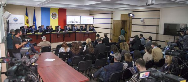 Заседание ЦИК - Sputnik Moldova