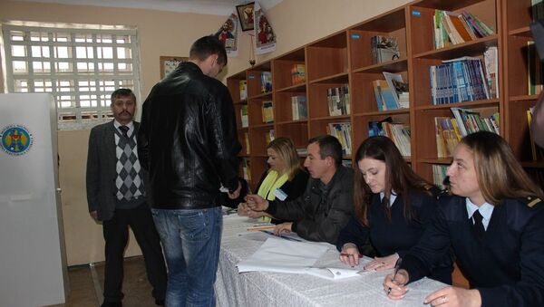 Голосование на выборах президента в пенитенциаре - Sputnik Молдова