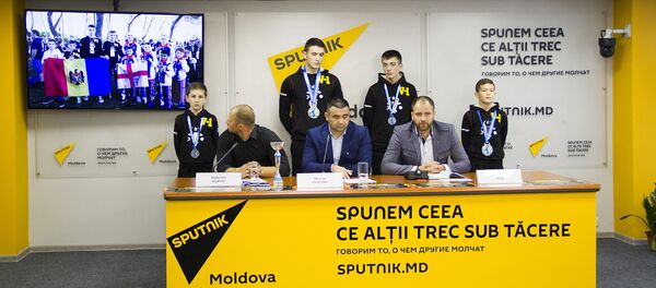 Siraciov Vladimir, Nicolae Pascaru și Oleg Sclifos - Sputnik Молдова