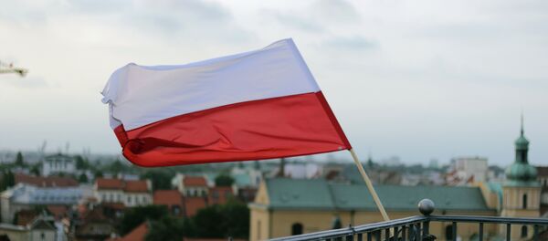 Polish flag in Warsaw - Sputnik Moldova-România