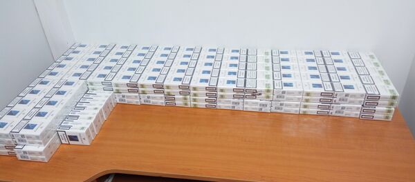 Lot de țigarete reținut pe Aeroportul Internațional Chișinău - Sputnik Moldova