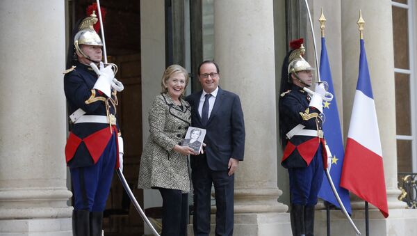 Hollande espère une victoire de Clinton - Sputnik Молдова