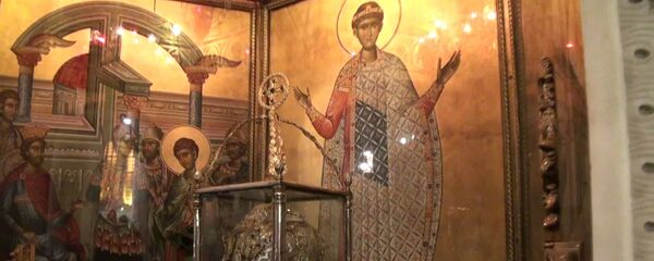 Sfântul Marelui Mucenic Dimitrie, Izvorâtorul de Mir, din Tesalonic  - Sputnik Moldova