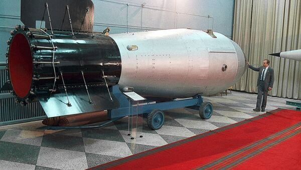 Thermonuclear bomb in the nuclear weapons museum - Sputnik Moldova