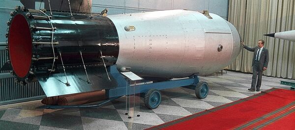 Thermonuclear bomb in the nuclear weapons museum - Sputnik Moldova