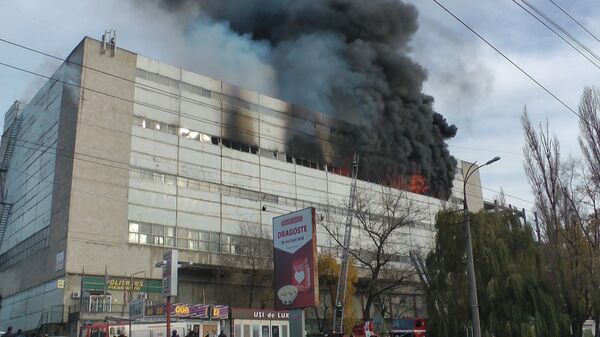Пожар в Кишиневе – один погибший, есть пострадавшие - Sputnik Молдова