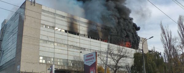 Пожар в Кишиневе – один погибший, есть пострадавшие - Sputnik Молдова