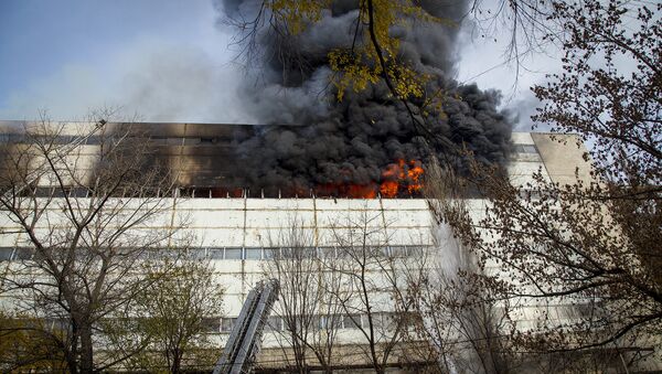 Пожар на Чеканах - Sputnik Молдова