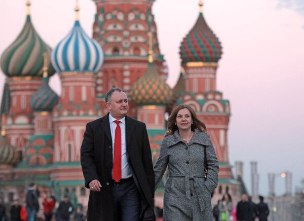 Галина Додон и Игорь Додон - Sputnik Молдова