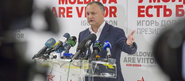 Игорь Додон - Sputnik Молдова