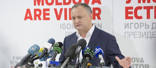 Игорь Додон - Sputnik Молдова