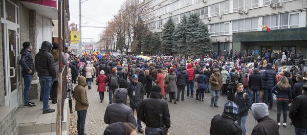 Protest  - Sputnik Moldova