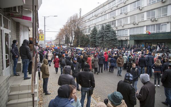 Протест - Sputnik Молдова