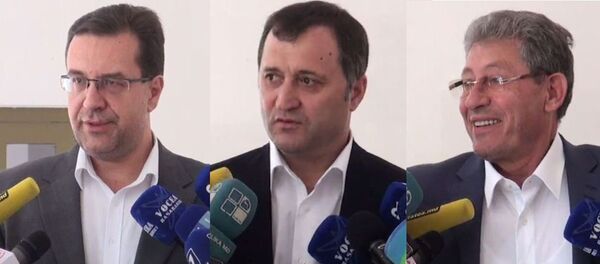 Lupu, Filat, Ghimpu, AIE3 - Sputnik Moldova