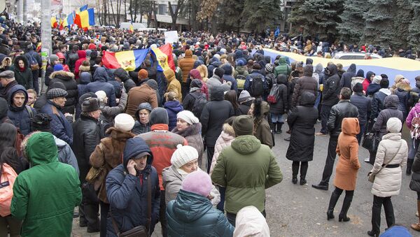 Protest - Sputnik Moldova