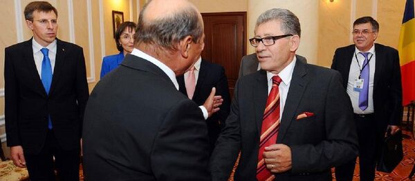 Mihai Ghimpu și alți liberali în audiență la Traian Băsescu - Sputnik Moldova