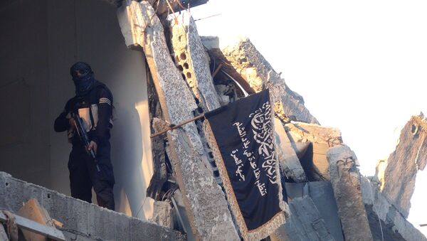 Боевик террористической группировки Джебхат ан-Нусра в Сирии. Архивное фото - Sputnik Молдова