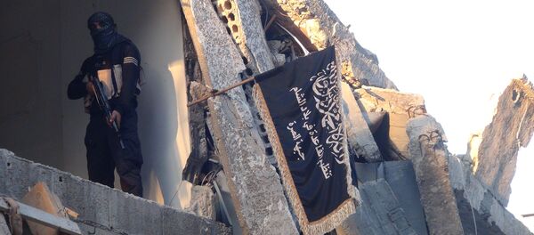 Боевик террористической группировки Джебхат ан-Нусра в Сирии. Архивное фото - Sputnik Молдова