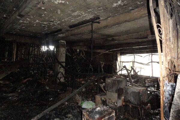 Clădirea din str. Uzinelor, 9 afectată de un incendiu - Sputnik Moldova