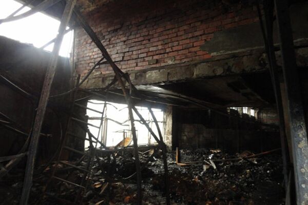 Clădirea din str. Uzinelor, 9 afectată de un incendiu - Sputnik Moldova